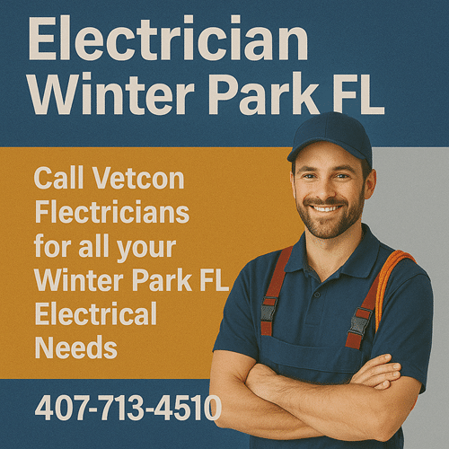 Electrician Winter Park FL and Winter Park Electrical Contractor 